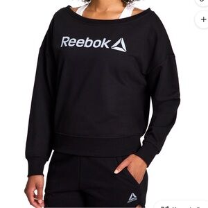 Reebok Women's Black Crew‎ Neck Sweater